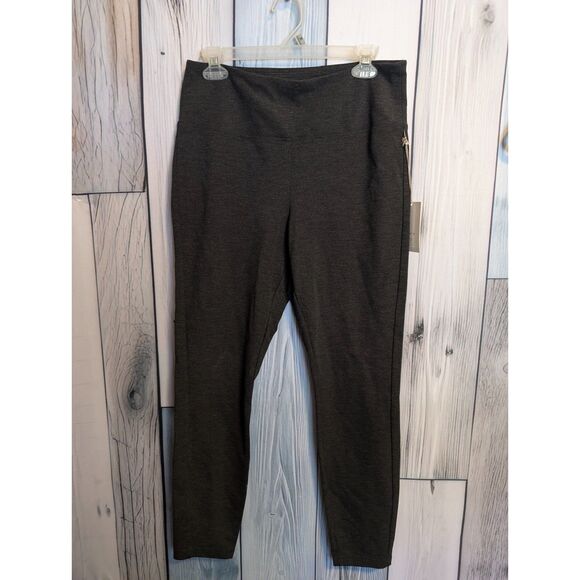 Women's A.New.Day Charcoal Gray Leggings Size Medium NWT Activewear - Picture 1 of 3